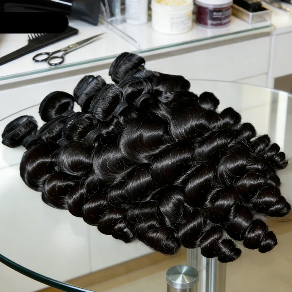 16A Grade Vietnamese Human Hair Virgin Unprocessed bundles – RuruHairCrown